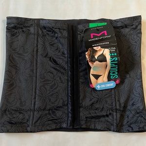 Maidenform Shaper Waist Trainer Nipper Sz L Flexees Firm Tummy Control